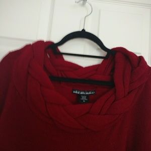 Burgundy Sweater by United States Sweater XL (1X)